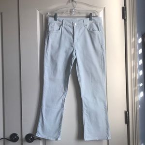 Mint Green Loft Cropped Pants